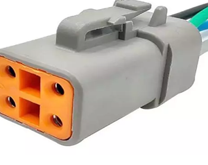 Conector 4 Vias Alimentacion Cummins